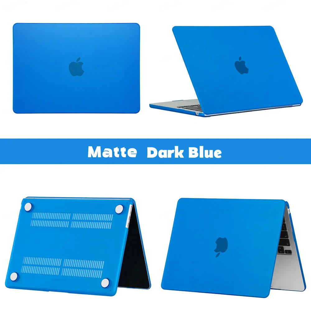 MacBook Air 13 Case - Compatible with MacBook Air M1, M2 (2023), Air 15, Pro 14 M3 (2023), and Pro 16 Cover - Laptop Accessories
