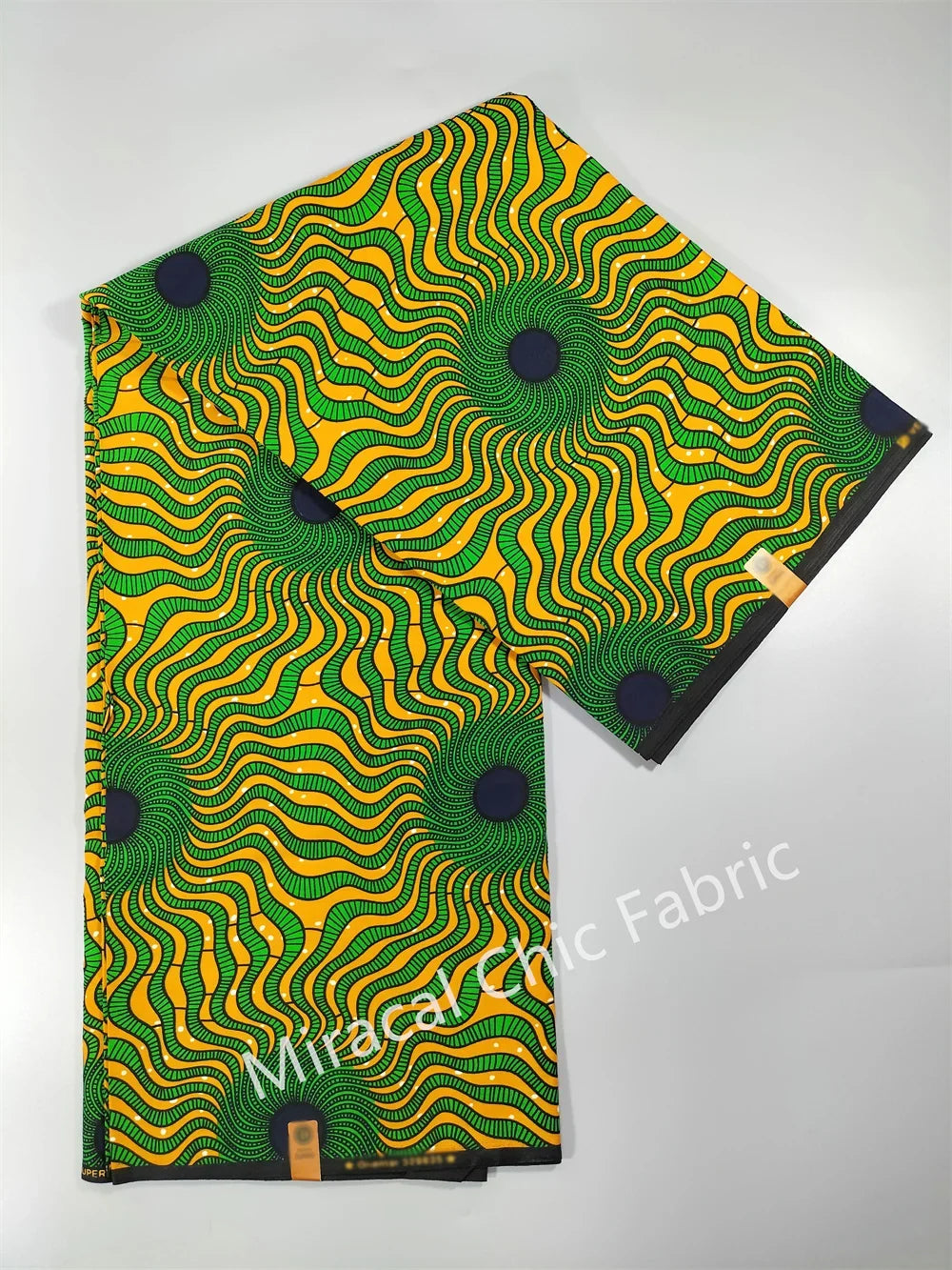 Guaranteed Veritable African Real Wax Fabric - 100% Cotton High Quality Ankara Pagne 6 Yards Nigerian Women’s Style Dress Material