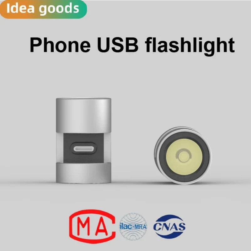 Portable 280 Lumen USB Rechargeable Tactical Flashlight – Powerful Outdoor Pocket Hand Torch
