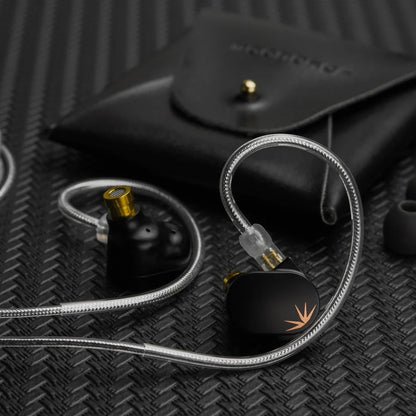 MOONDROP CHU II HiFi Earphones - Dynamic Driver IEMs with Detachable Cable In-Ear Music Headphones