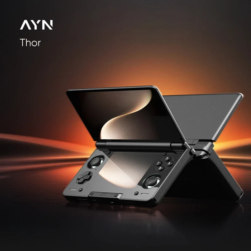 AYN Thor Android Dual Screen Handheld - 6'' AMOLED Clamshell Gaming & Entertainment Device