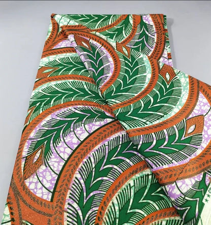 Grand Super Ankara Wax Fabric - Original 100% Cotton Glitter Batik Pagne 6 Yards Nigerian Party Dress Sewing Material