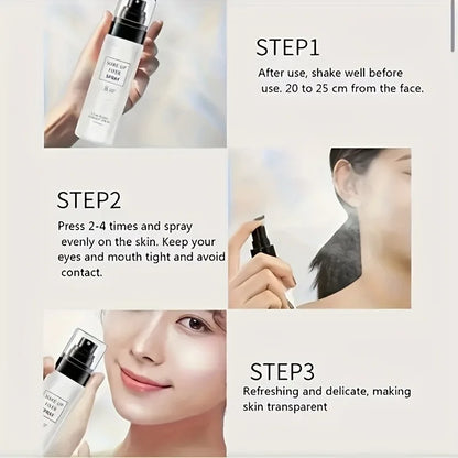 Makeup Fixer Spray – Waterproof, Sweatproof, Oil Control, Hydrating Long-Lasting Setting Spray for Cosmetics