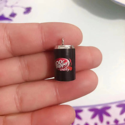 Cola Charms - 10pcs Mini Drink Pendants for DIY Earrings, Bracelets & Phone Accessories