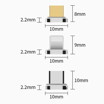 10th Gen Magnetic Charging Adapter - Fast Charge Plug for iPhone, Samsung, Huawei & Xiaomi Devices