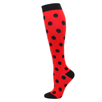 Compression Support Socks for Men & Women – Running Nursing Stockings for Edema, Varicose Veins & Blood Circulation Sports Wear