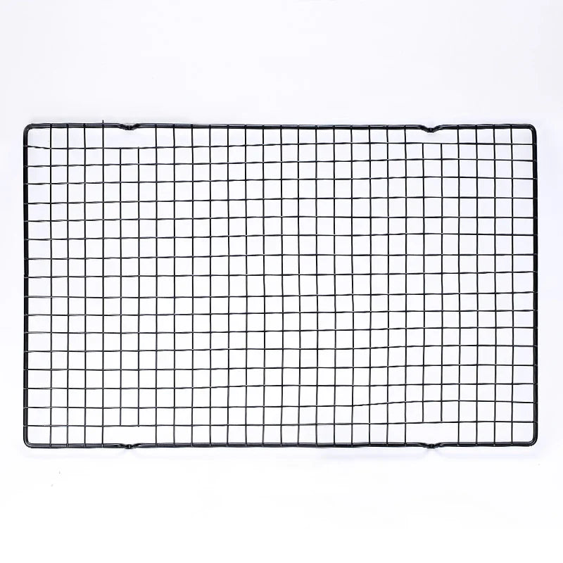 FAISDU Single Layer Stainless Steel Cooling Rack — BBQ Bread Cake Drip Dry Rack Baking Grid Pan Kitchen Tool