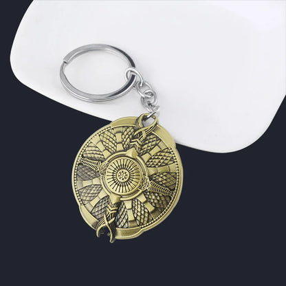 God of War 4 Kratos Sword Keychain – Pendant Keyring Jewelry for Men & Women, Car Key Accessory