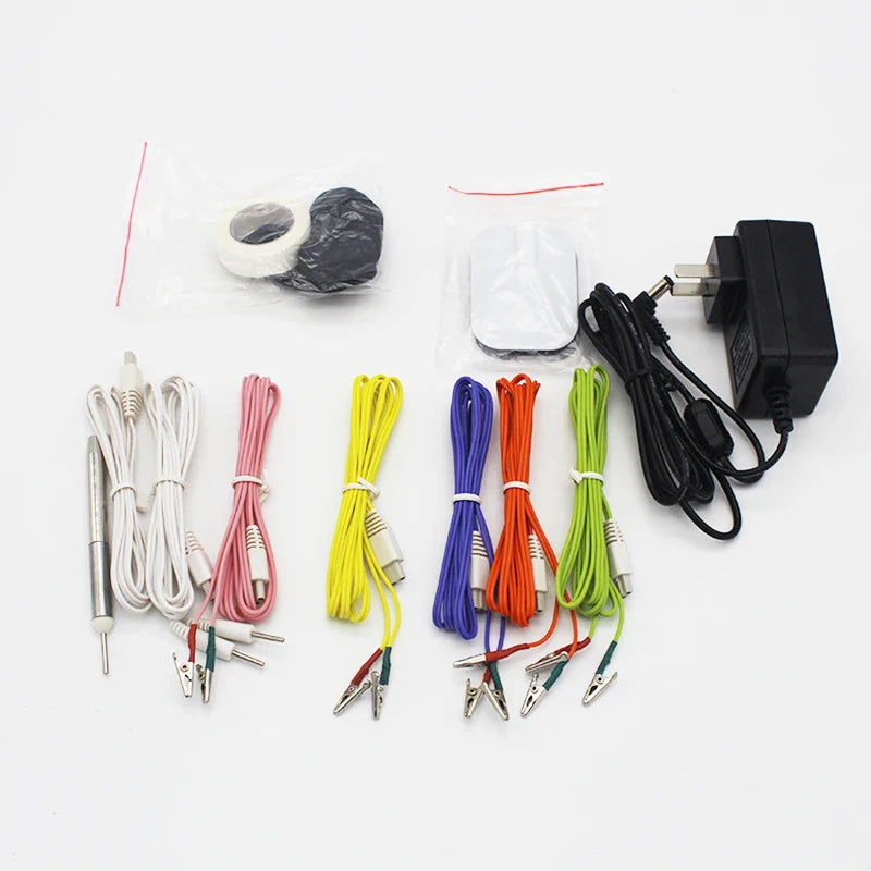 Electro Acupuncture Stimulator Machine – Nerve & Muscle Therapy with 6 Waveforms, 6 Output EMS Massager