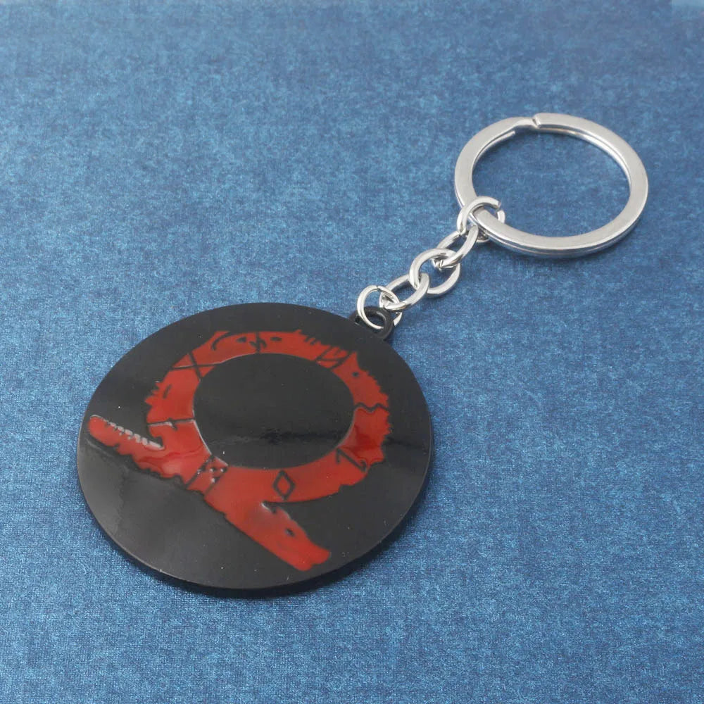 God of War 4 Kratos Sword Keychain – Pendant Keyring Jewelry for Men & Women, Car Key Accessory