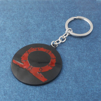 God of War 4 Kratos Sword Keychain – Pendant Keyring Jewelry for Men & Women, Car Key Accessory