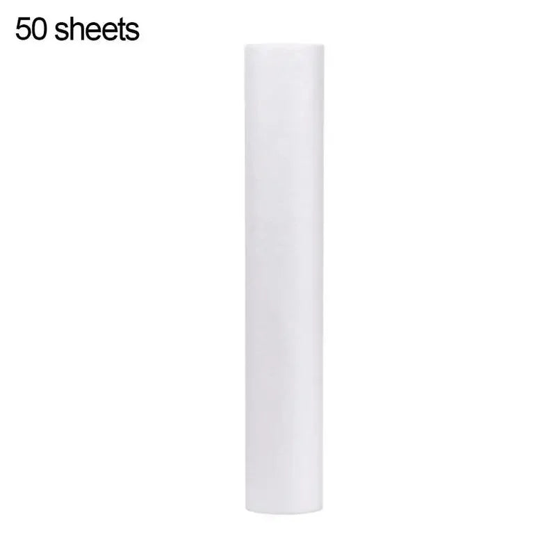 50/100PCS Disposable Bed Sheets - Non-Woven Massage Table & Beauty Salon Sheets, 70x53cm for Spa & Tattoo
