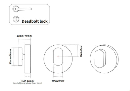 A1 Pro Max Bluetooth Smart Door Lock – Tuya APP Remote Control, Keyless Unlock, DIY Easy Installation for Smart Life