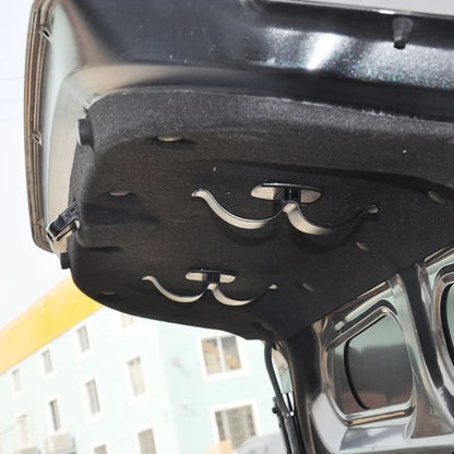 Car Trunk Umbrella Holder Organizer - Rear Mounting Bracket Towel Hook for Internal Storage, Hanging Hooks