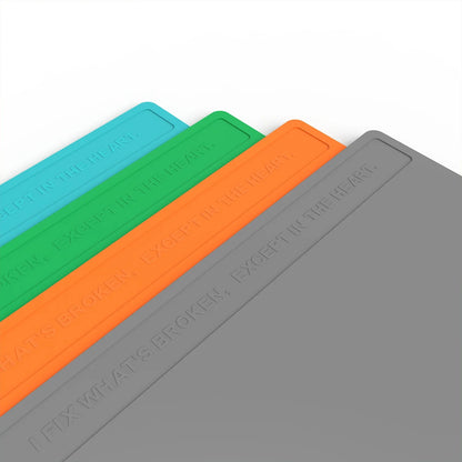 2UUL Heat-Resistant Silicone Work Mat – Insulation Repair Pad for BGA Soldering, Welding, and Rework Station 400x280mm