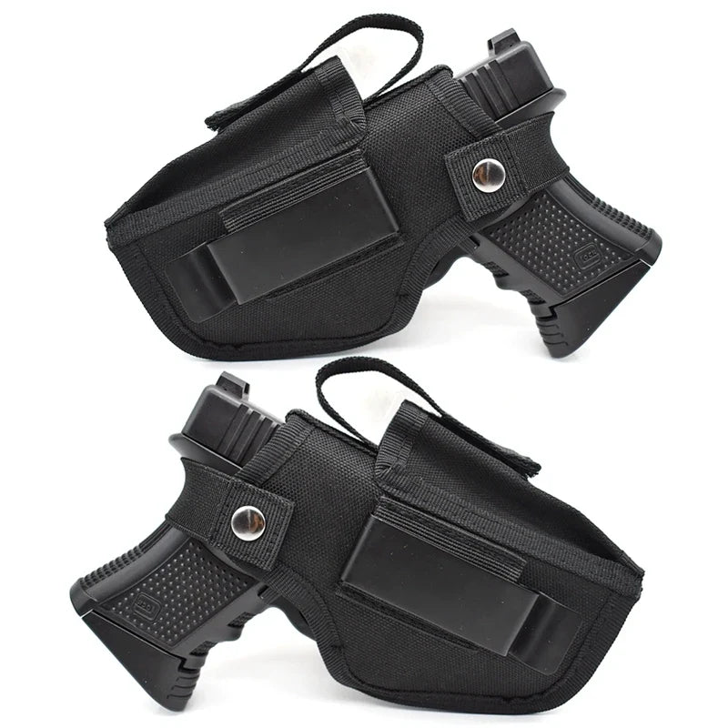 Tactical Ambidextrous Gun Holster - IWB & OWB Concealed Carry Holster with Magazine Pouch