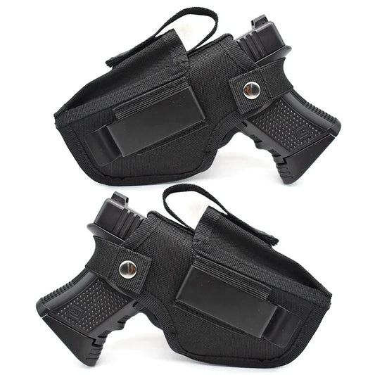 Tactical Ambidextrous Gun Holster - IWB & OWB Concealed Carry Holster with Magazine Pouch