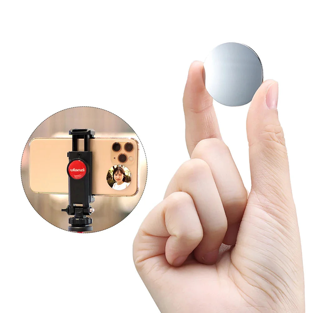 Universal Smartphone Selfie Vlog Mirror: Compatible with iPhone & Samsung - Essential Photography Accessories for Photo and Video