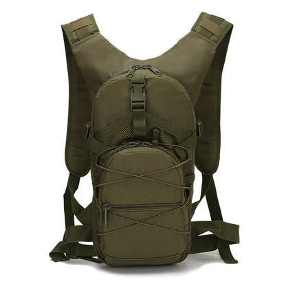 15L Molle Tactical Backpack - Outdoor Sports Bicycle Bag for Cycling, Climbing, Hiking, Camping, Fishing, Hydration