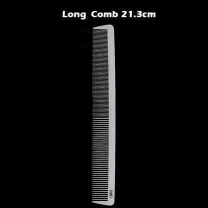 Brainbow Titanium Steel Hair Comb – Professional Anti-Static Salon Hairdressing Brush for Men