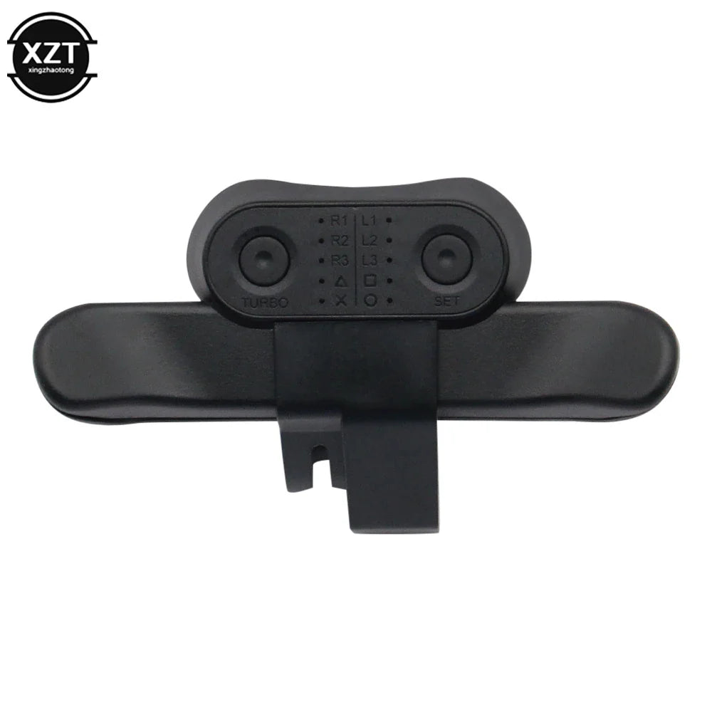 PS4 Controller Back Button Attachment – Extended Paddles Joystick with Turbo Key Adapter, Gamepad Rear Button Accessory