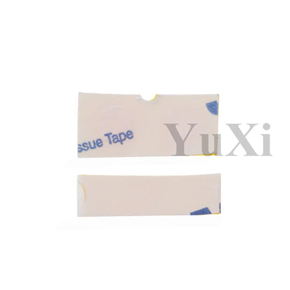 YuXi GBA SP Replacement Kit - Screw Covers & Luminous Dust Plug Rubber Set for Gameboy Advance SP