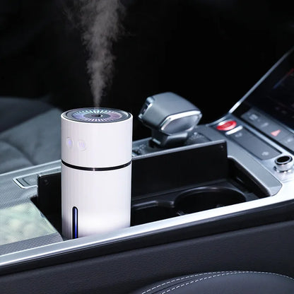 260ML Wireless USB Air Humidifier – Ultrasonic Cool Mist Aromatherapy Diffuser with 1000mAh Rechargeable Battery, Quiet Fogger