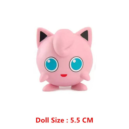 Pokemon 4-13cm Anime Figures – Pikachu, Mewtwo, Charmander, Blastoise Action Model Toy Gifts