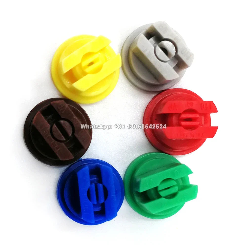 5-Piece 110° Fan-Shaped Spray Nozzles - Agricultural Boom Sprayer Tips for Plant Protection