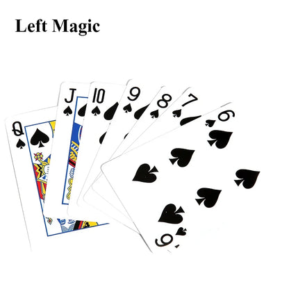 Marked Stripper Deck Playing Cards - Close-Up Magic Trick Cards for Street Illusions, Mentalism, and Puzzle Fun