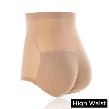 Women’s Tummy Control Body Shaper – Padded Butt Lifter Briefs Slimming Lingerie Panties