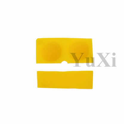 YuXi GBA SP Replacement Kit - Screw Covers & Luminous Dust Plug Rubber Set for Gameboy Advance SP