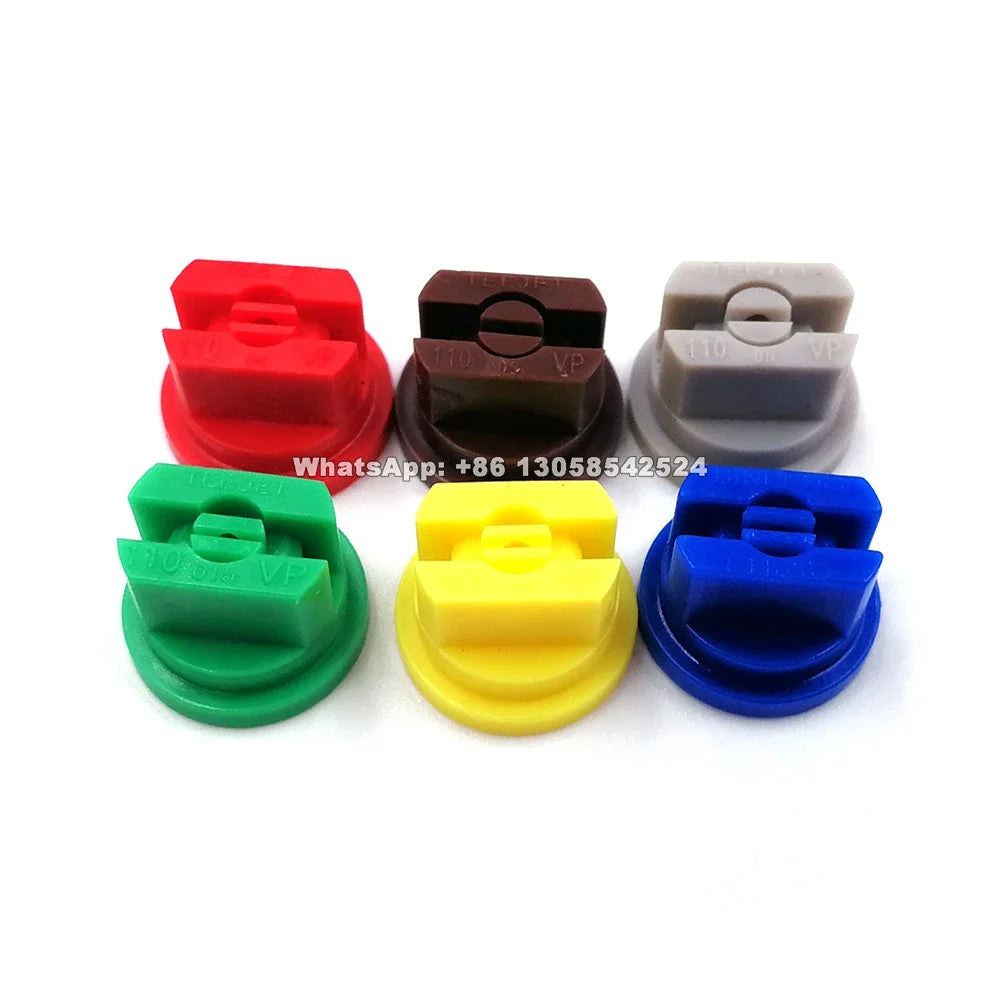5-Piece 110° Fan-Shaped Spray Nozzles - Agricultural Boom Sprayer Tips for Plant Protection
