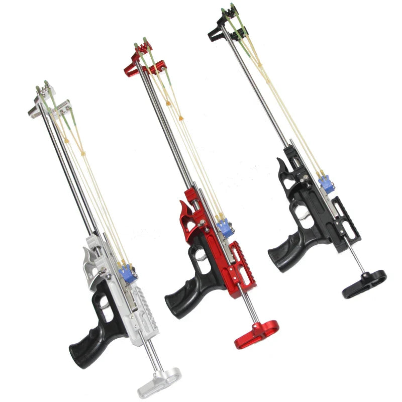 Wolf King Powerful Slingshot Rifle – Mechanical Hunting Catapult, Portable Outdoor Distance Shooting Toy for Precision Use