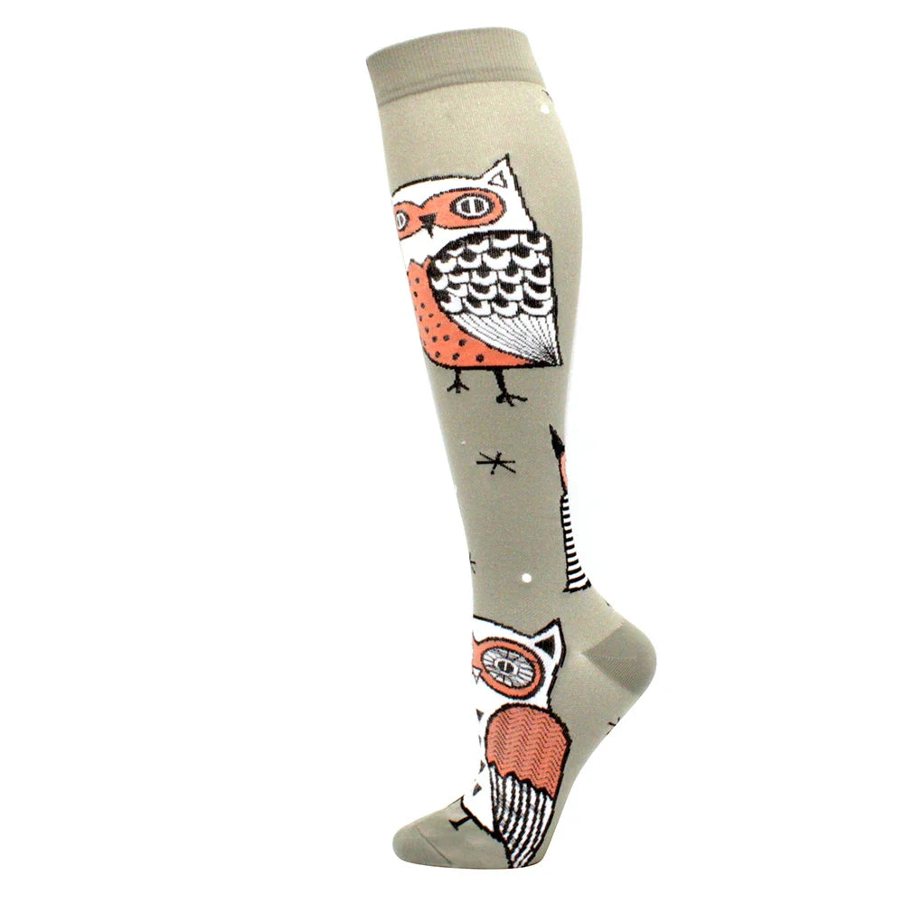 Compression Support Socks for Men & Women – Running Nursing Stockings for Edema, Varicose Veins & Blood Circulation Sports Wear