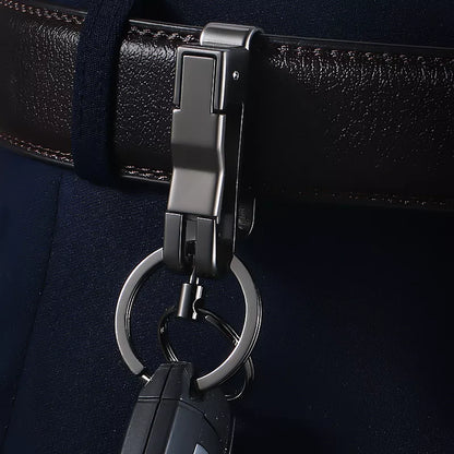Men's Creative Car Keychain: Unique Waist-Hanging Keyring for Car Enthusiasts - Perfect Gift & Accessory
