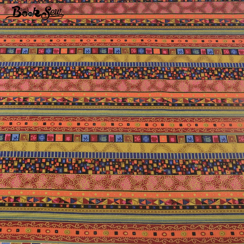 African Ankara Cotton Fabric - Map of the World Print Sewing, Tablecloth, Pillow, Bag & Curtain Material