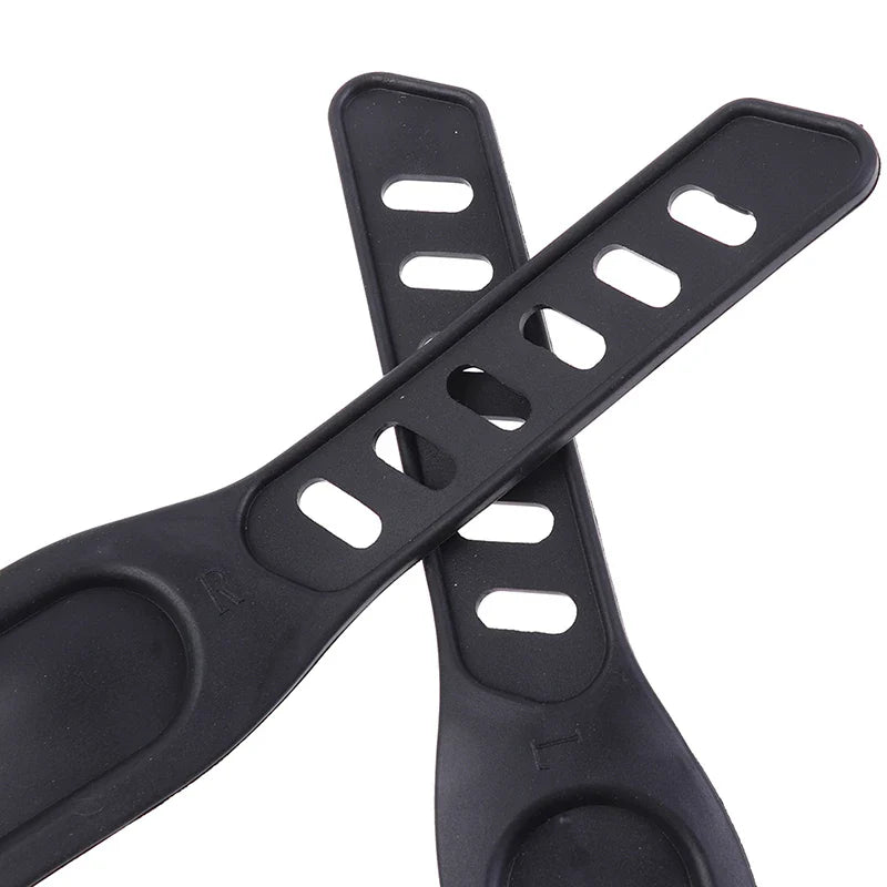 2/4pcs Exercise Bike Pedal Straps – Adjustable Length Cycling Belts for Stationary Fitness, Fix Bands Tape
