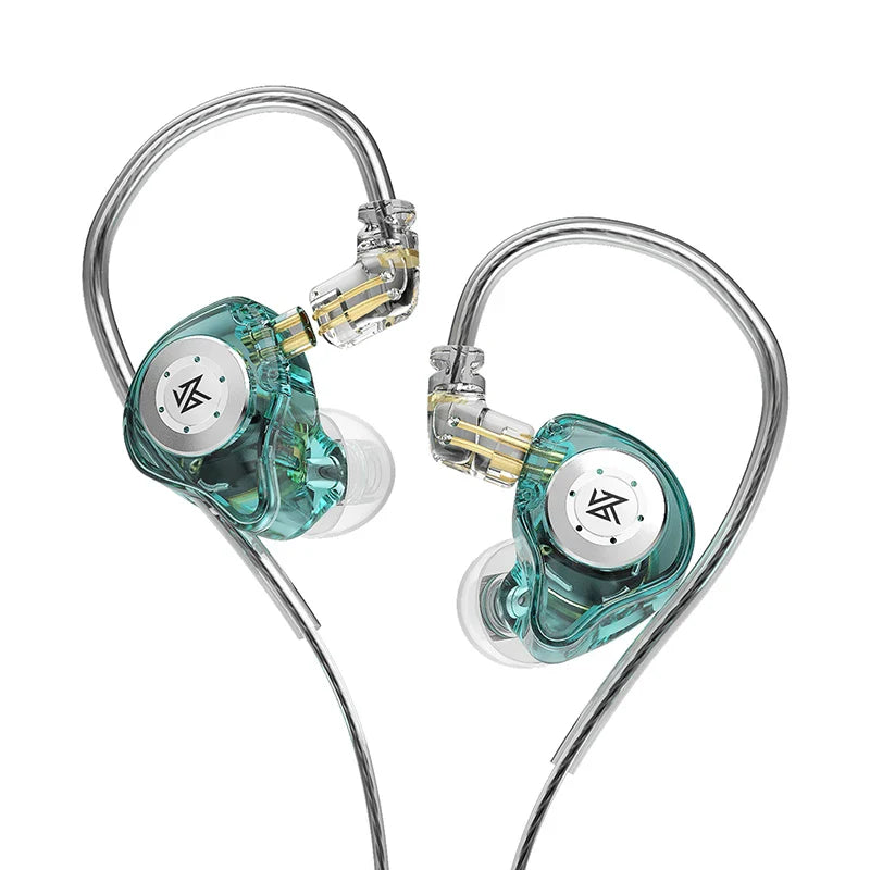KZ EDX Pro Earphones – Dynamic In-Ear Monitor HiFi Wired Headphones, Bass Stereo, Noise Cancelling Earplugs for Gaming and Music