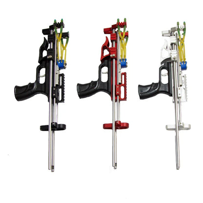 Wolf King Powerful Slingshot Rifle – Mechanical Hunting Catapult, Portable Outdoor Distance Shooting Toy for Precision Use