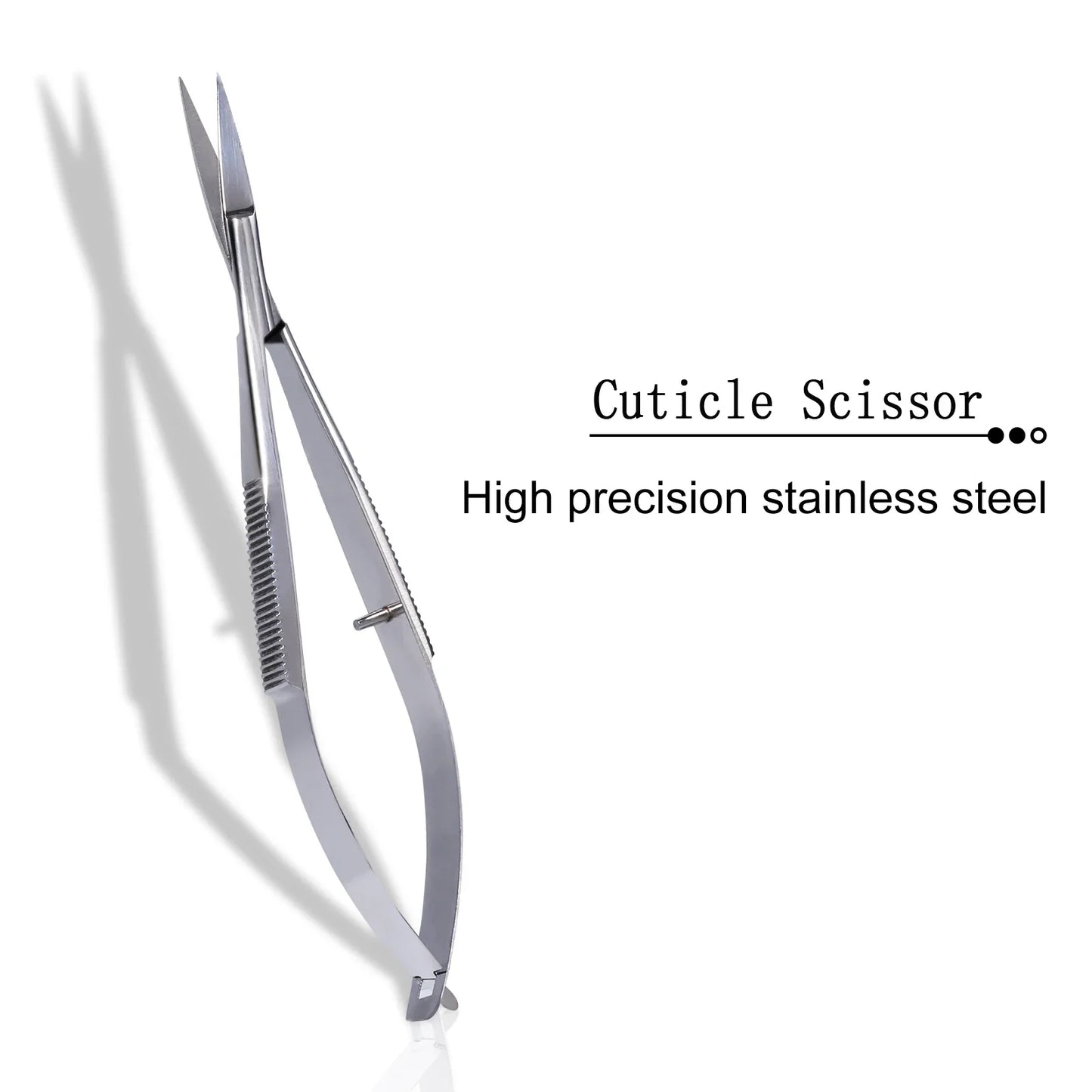 BNG Stainless Steel Cuticle Nipper & Dead Skin Remover Pliers – Straight Manicure & Eyebrow Scissors Beauty Tools