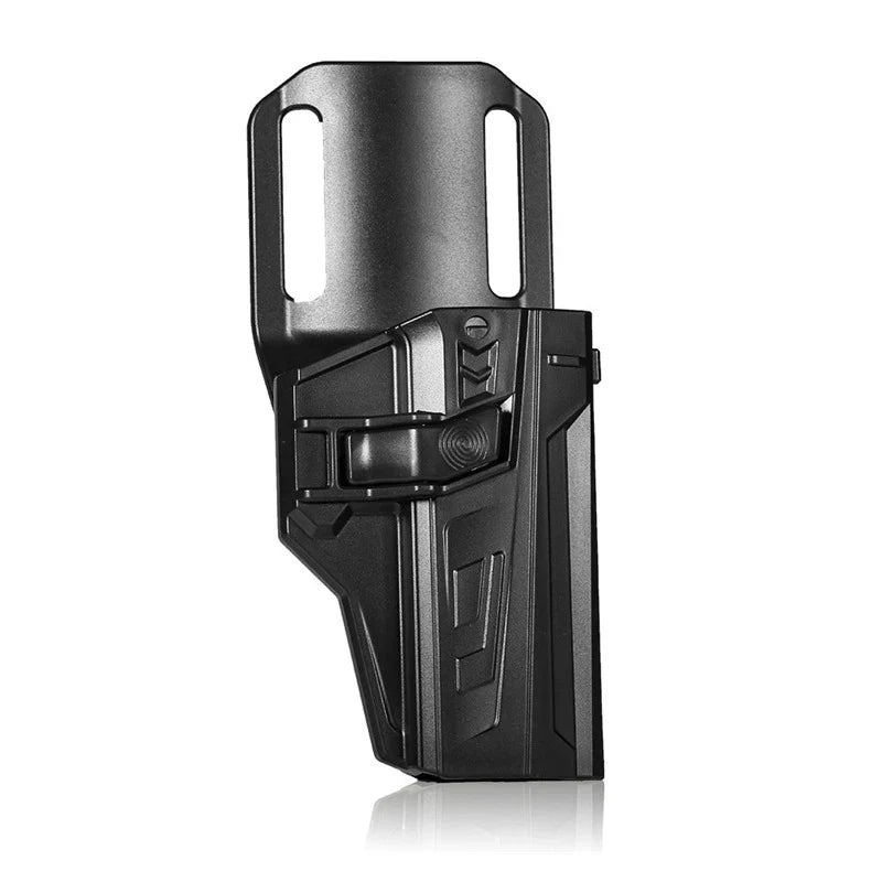 Tactical CZ P07 P09 Drop Leg Holster - Thigh Pistol Gun Holder with Belt Loop Auto-Lock Plastic Steel Case