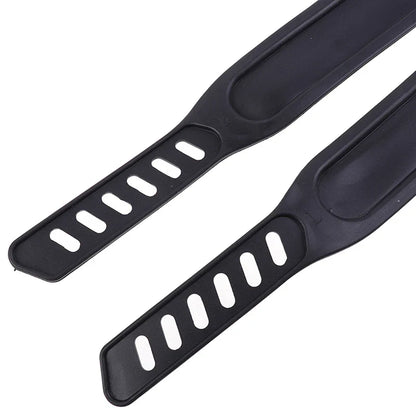 2/4pcs Exercise Bike Pedal Straps – Adjustable Length Cycling Belts for Stationary Fitness, Fix Bands Tape