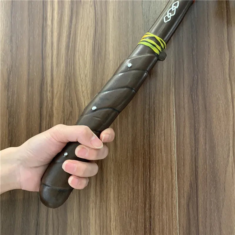 Primitive Tribe Axe Cosplay Prop - PU Pirate Totem Weapon Model for Role Playing & Stage Performance