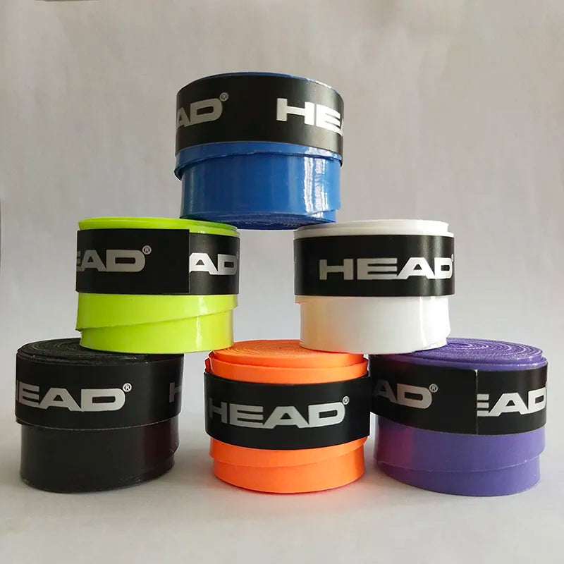 Original Anti-Slip Head Overgrip - Tennis Racket Grips Padel Accessory for Shock Training, Badminton, Squash - Sweatband