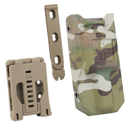 Tactical Tourniquet Pouch - EDC First Aid Holder with Belt Clip & K Sheath