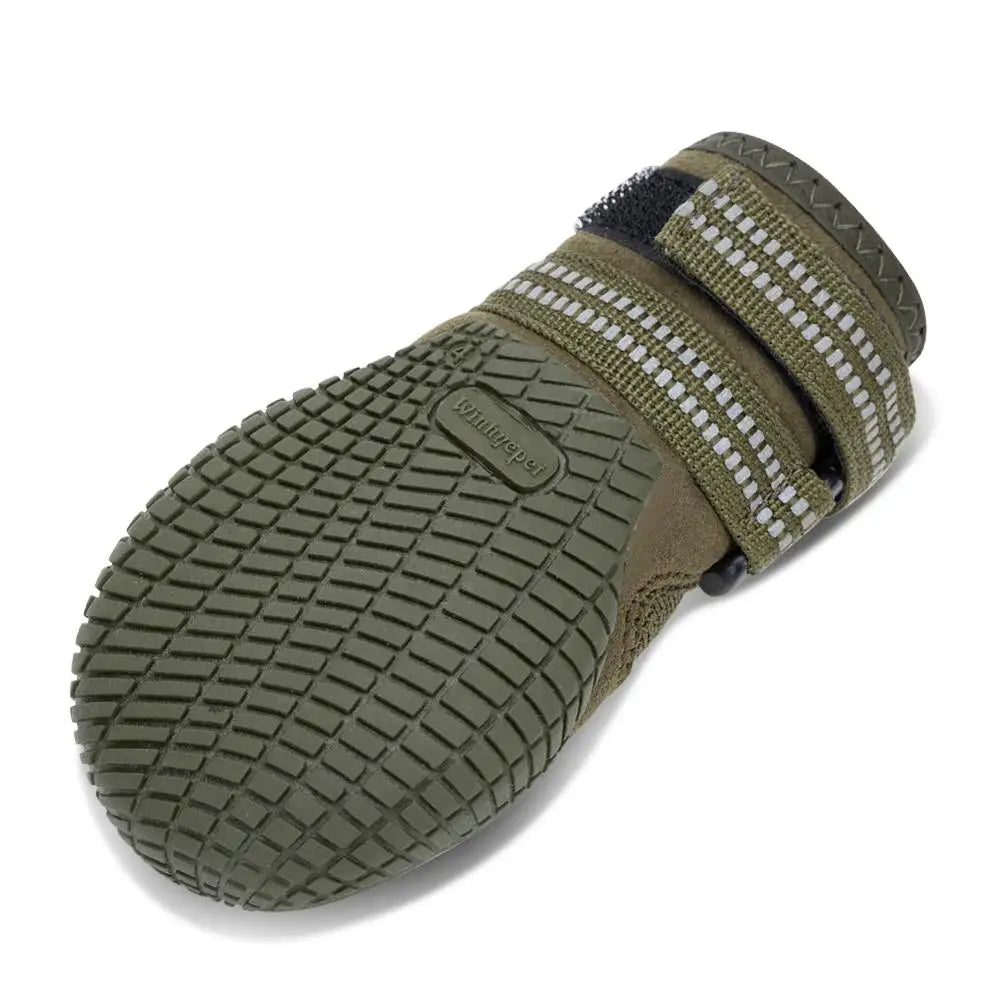 TRUELOVE Waterproof Pet Shoes - Anti-Slip Winter Dog Boots for Puppy, Medium & Large Dogs with Paw Protection