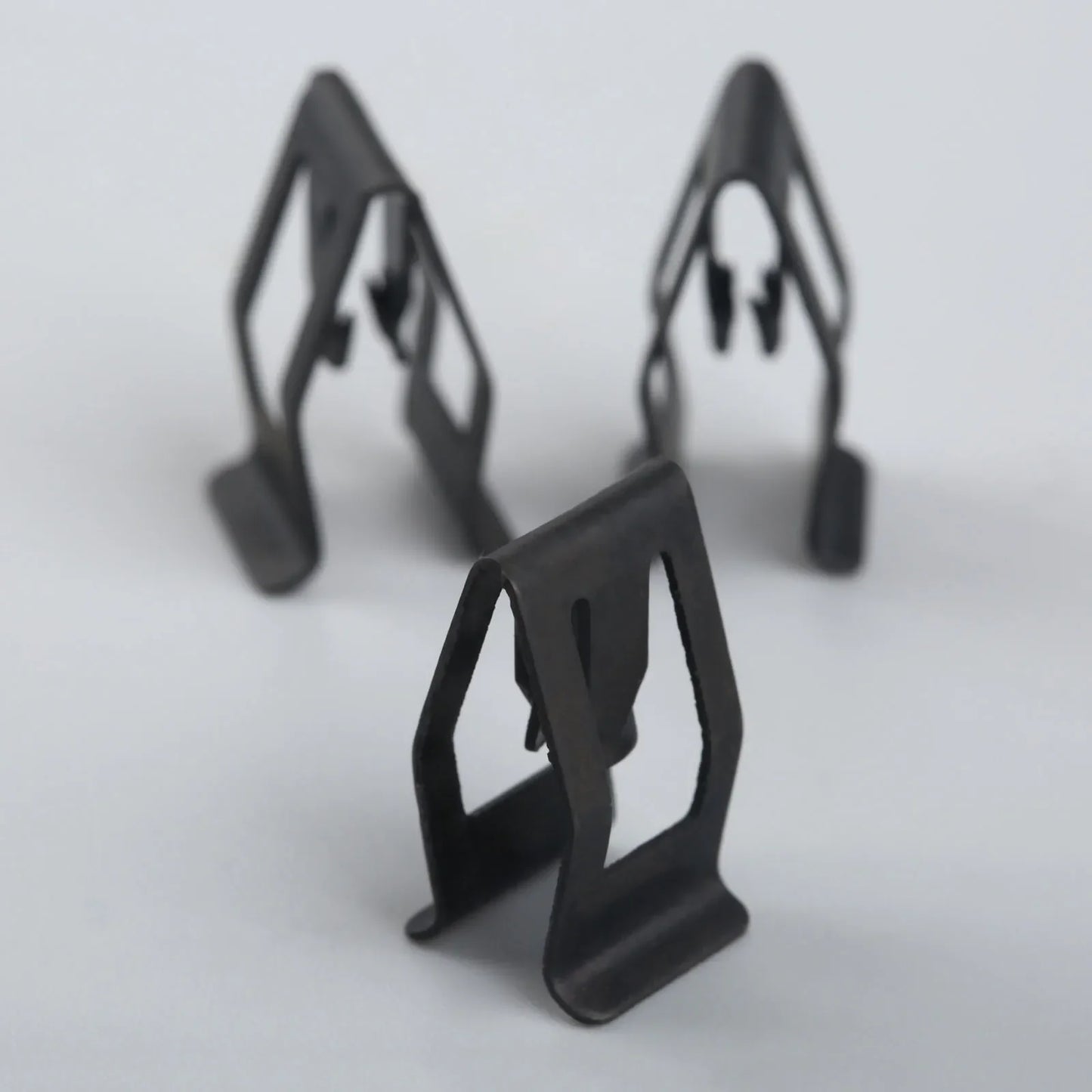 10Pcs Car Dashboard Trim Metal Retainer Clips – Black Fasteners for Ford, Mazda, Audi, Toyota Console Door Fitment