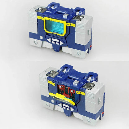 MFT HS-03 Soundwave Action Figure - Mini G1 Transformation Robot Toy With Laserbeak Collectible Gift