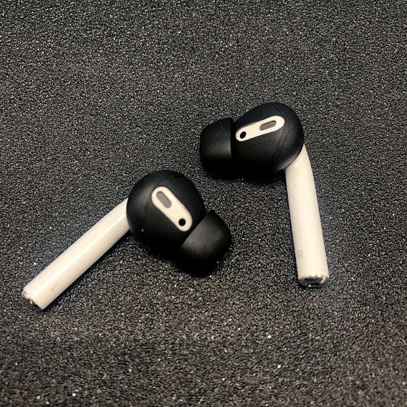 Silicone Ear Pads for AirPods 1/2 - Wireless Bluetooth Earphone Covers & Caps - Earphone Case Eartips 2pcs/Pair